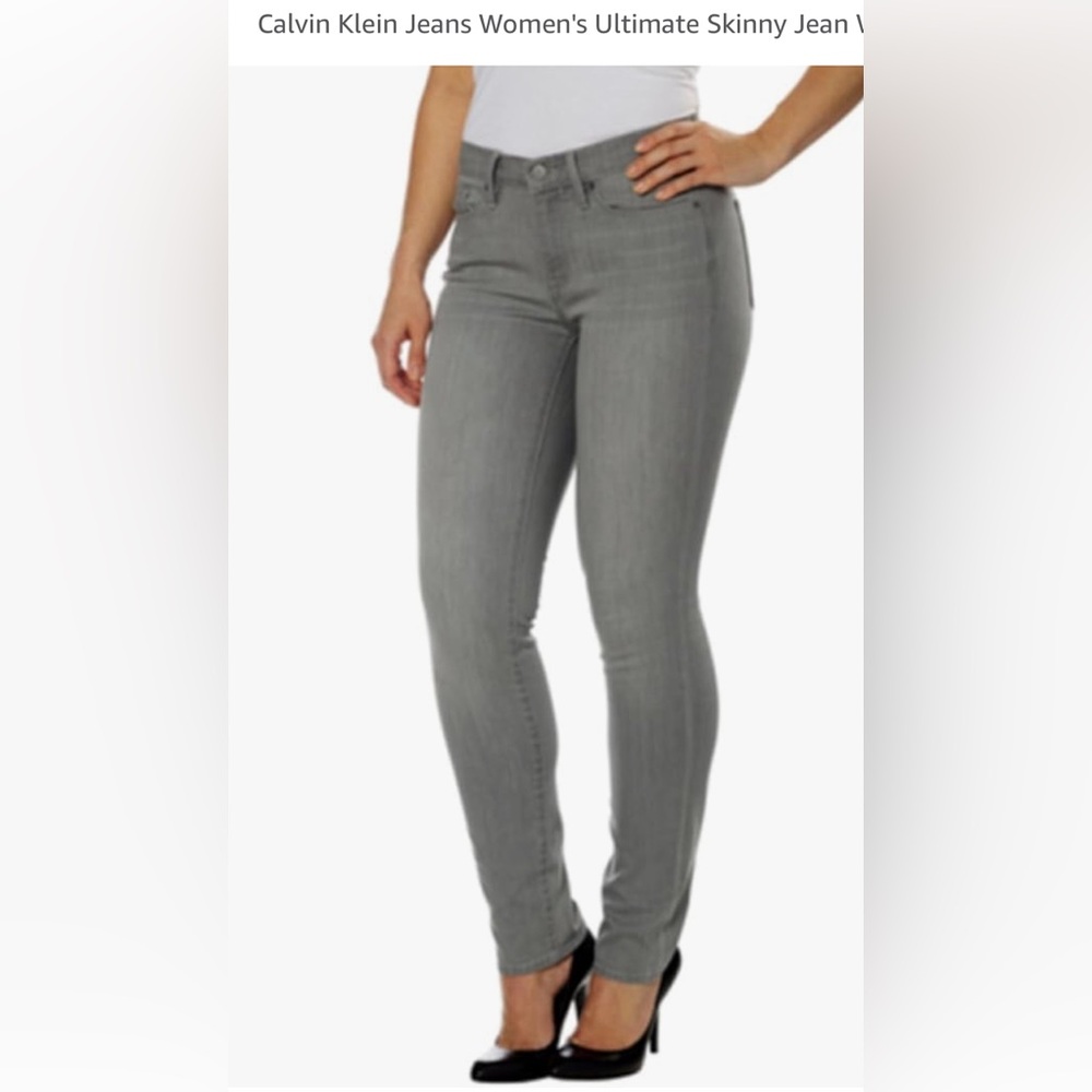 Grey premium skinny jeans